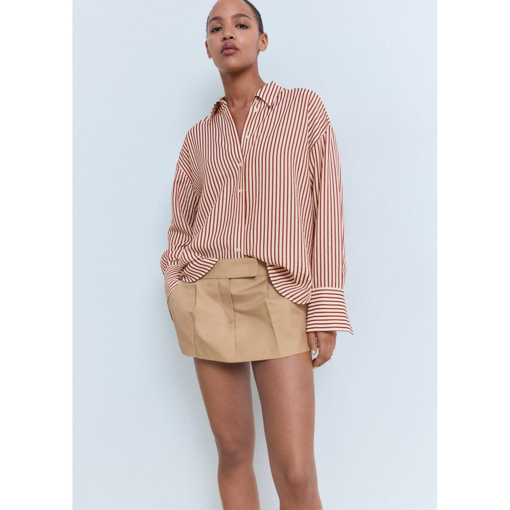 Sal Shirt - Burnt Orange
