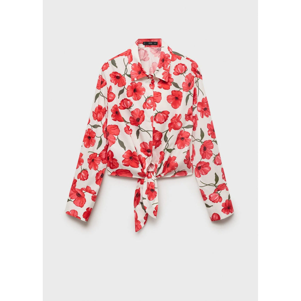 Chemise Popeline Imprimé À Fleurs