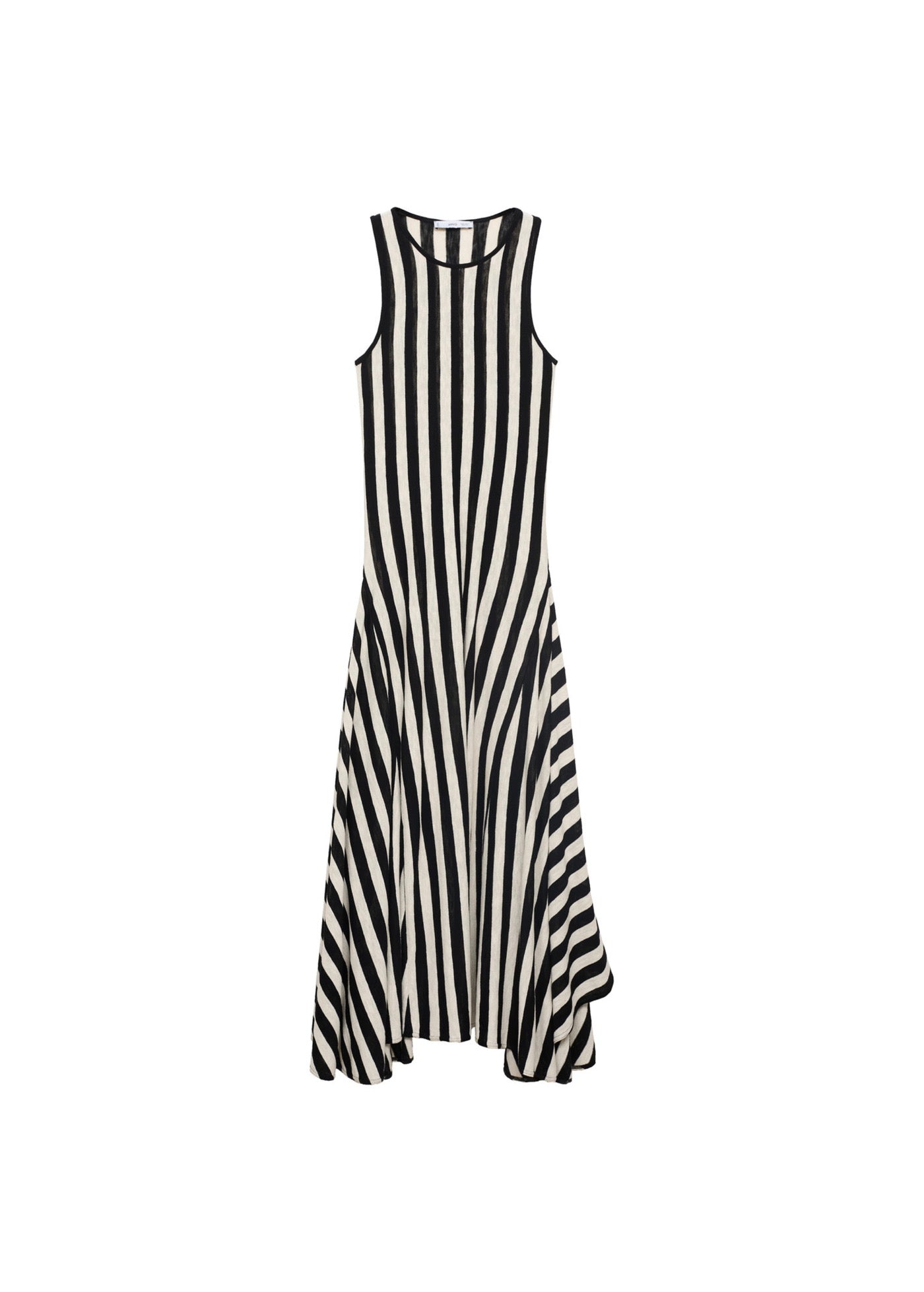 Robe En Maille Bas Asymétrique