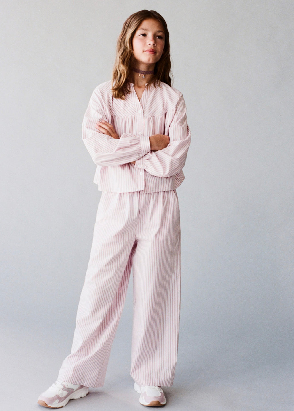 Pantalon Beck Rose - Fille