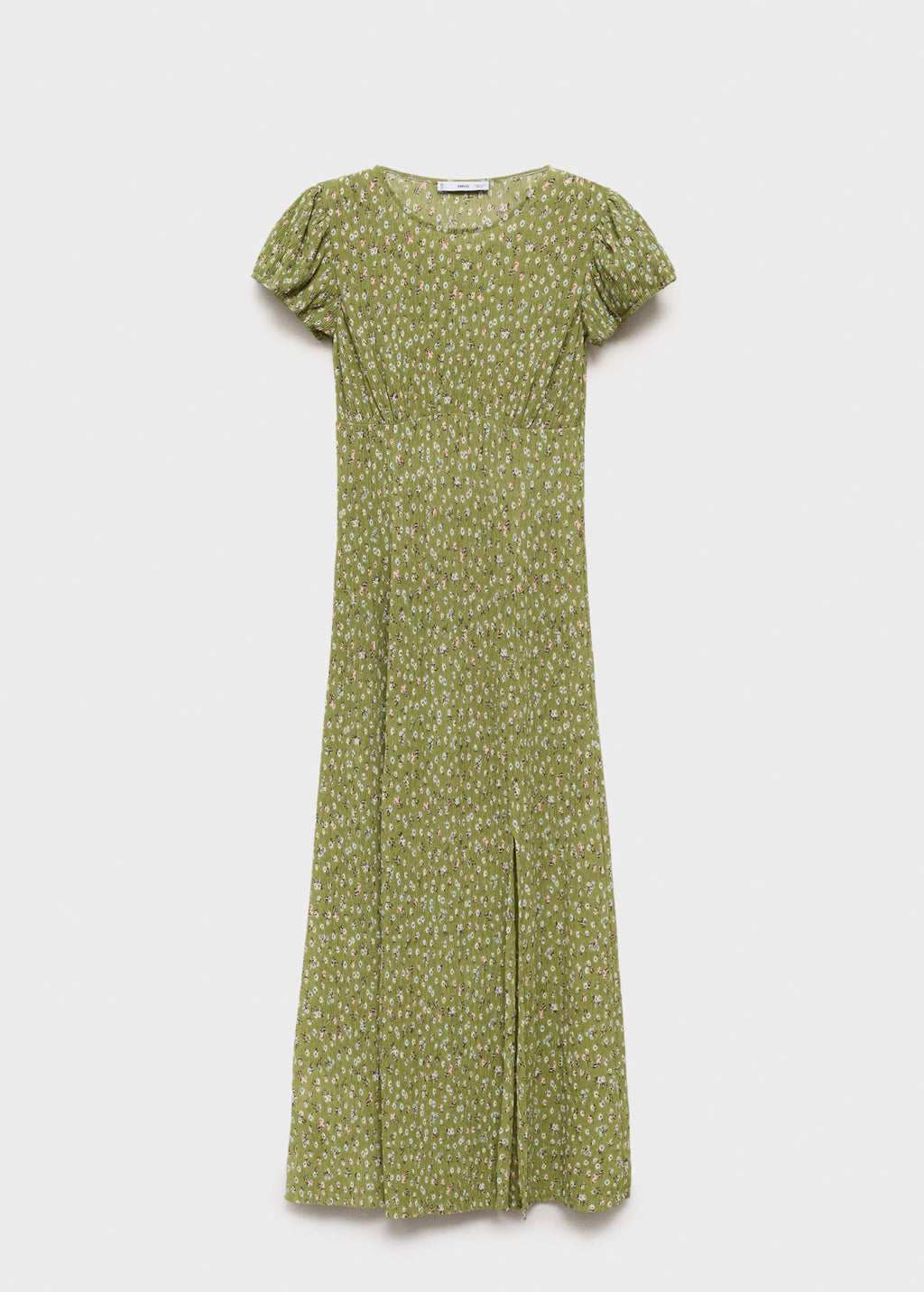 Robe Imprimée Fente Latérale