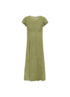 Robe Imprimée Fente Latérale