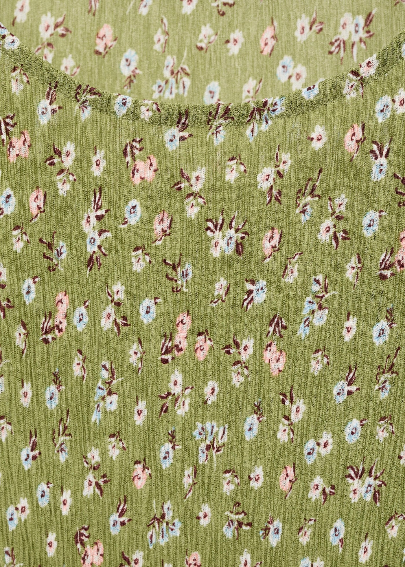 Robe Imprimée Fente Latérale
