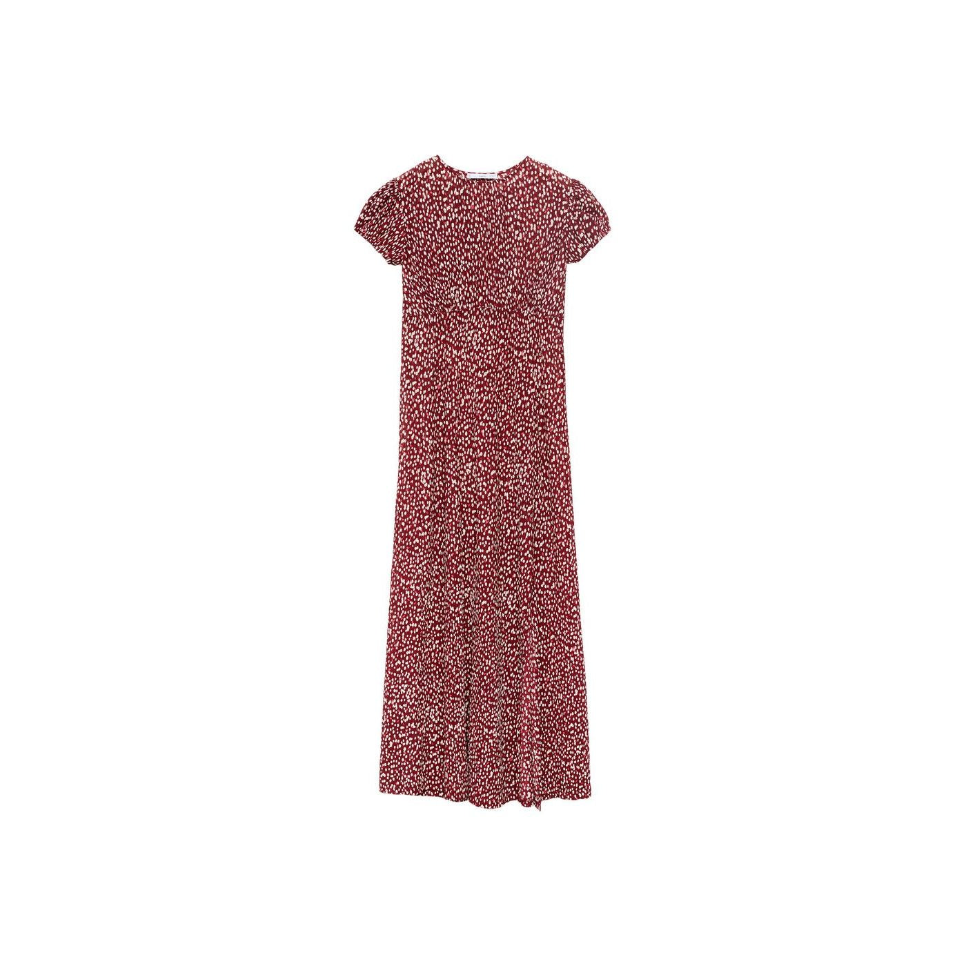 Pomelo Dress - Burgundy