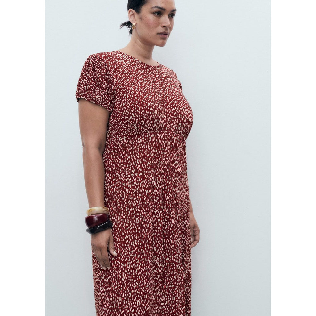 Pomelo Dress - Burgundy
