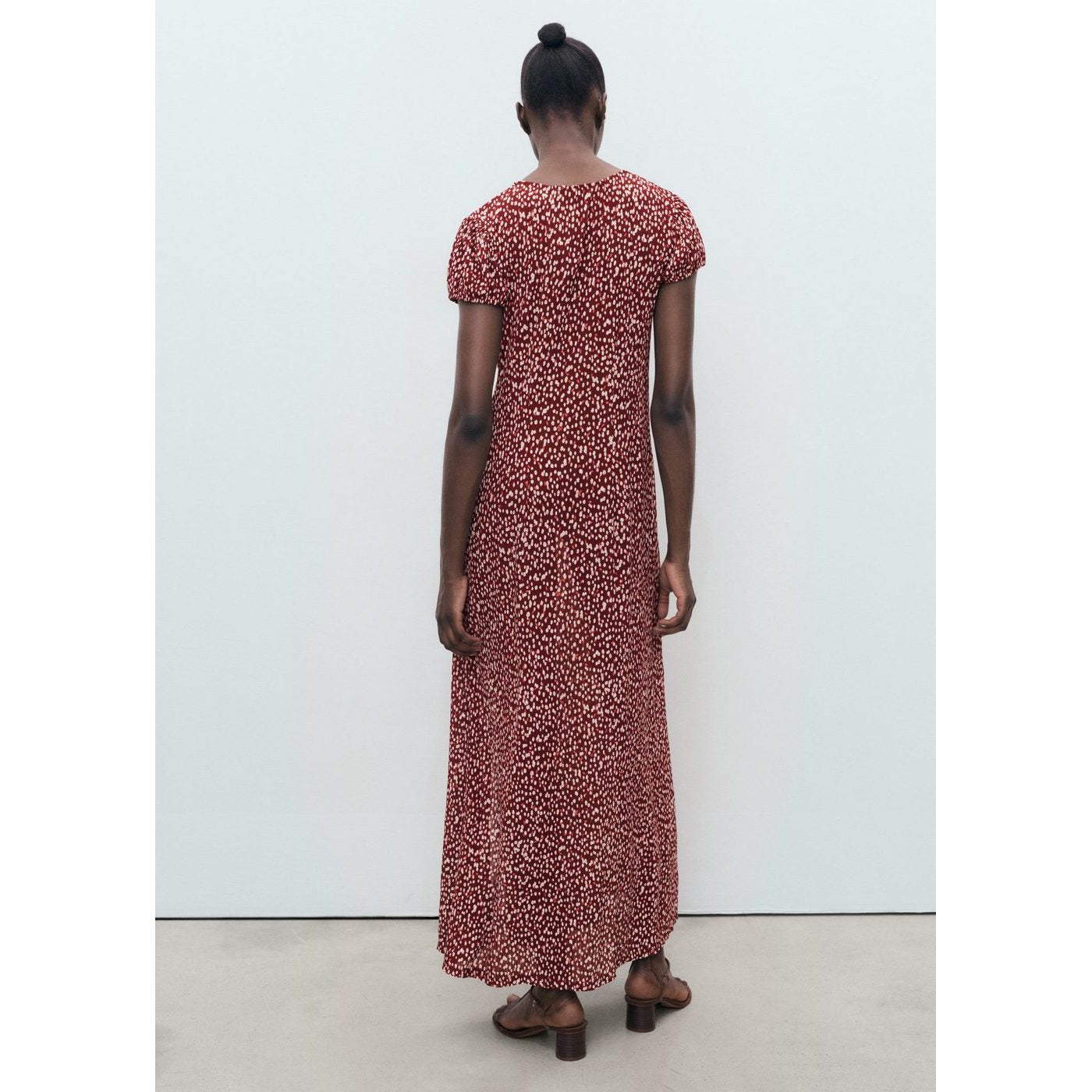 Pomelo Dress - Burgundy