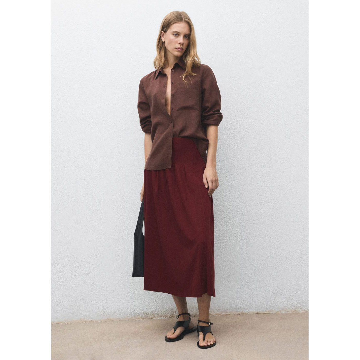 Jupe Tabla-H - Burgundy