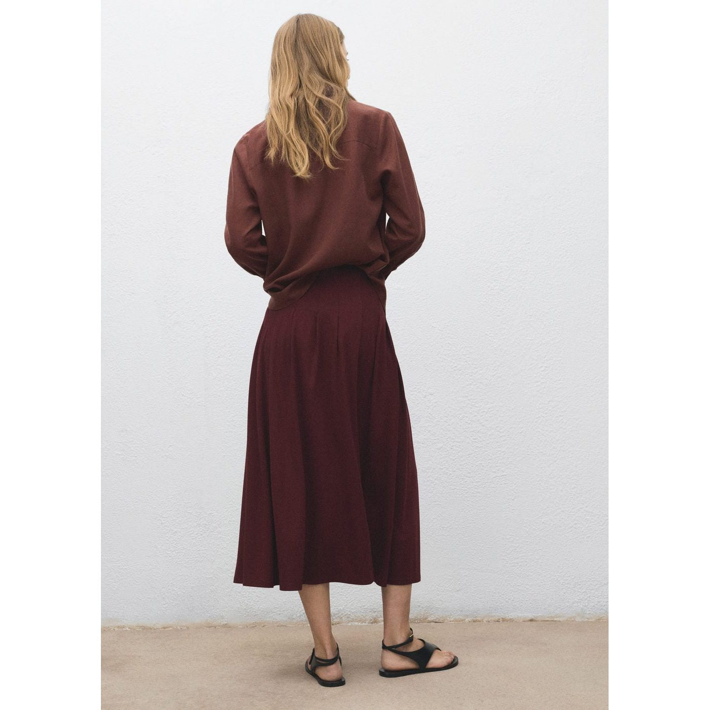 Jupe Tabla-H - Burgundy