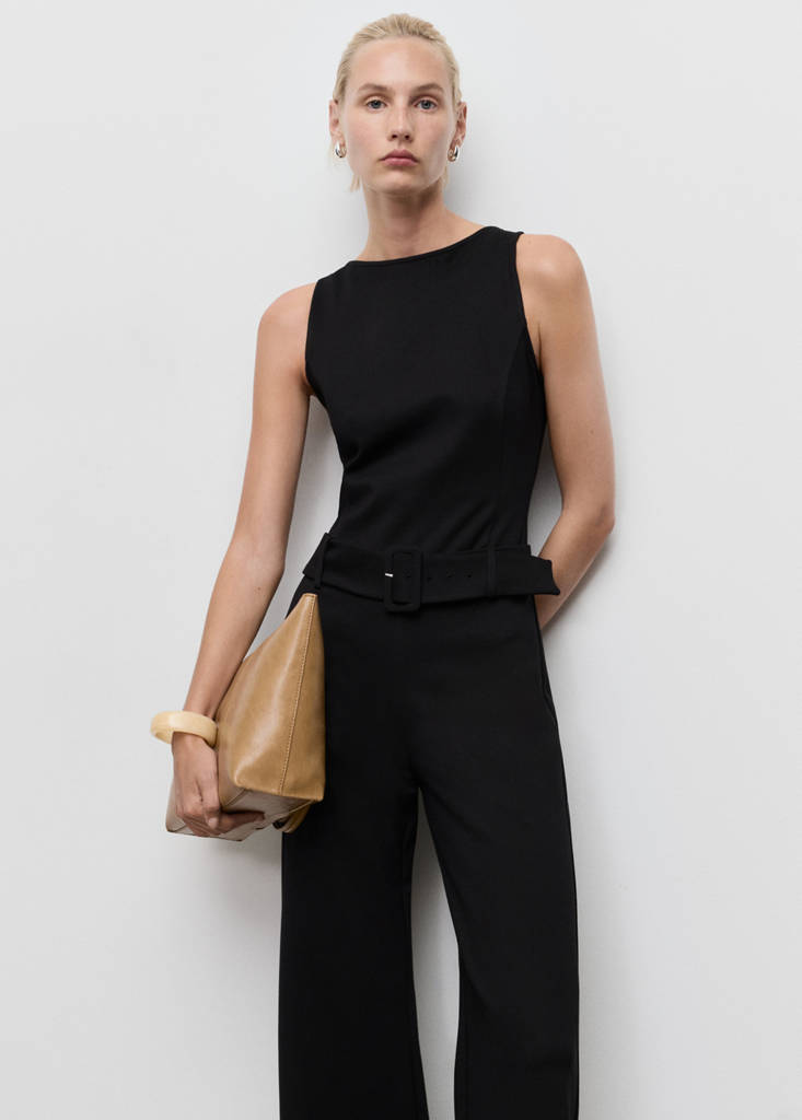 Jumpsuit Med Skärpspänne