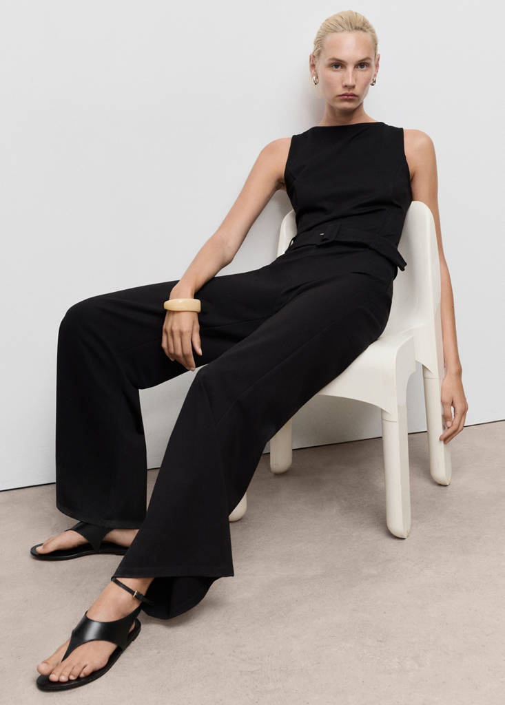Jumpsuit Med Skärpspänne