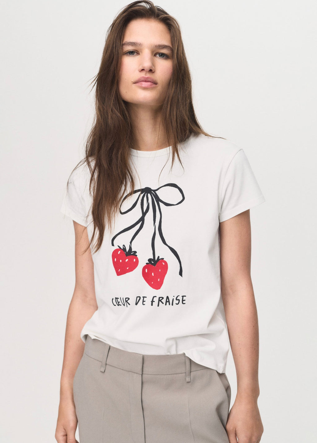 T-Shirt En Coton Imprimé