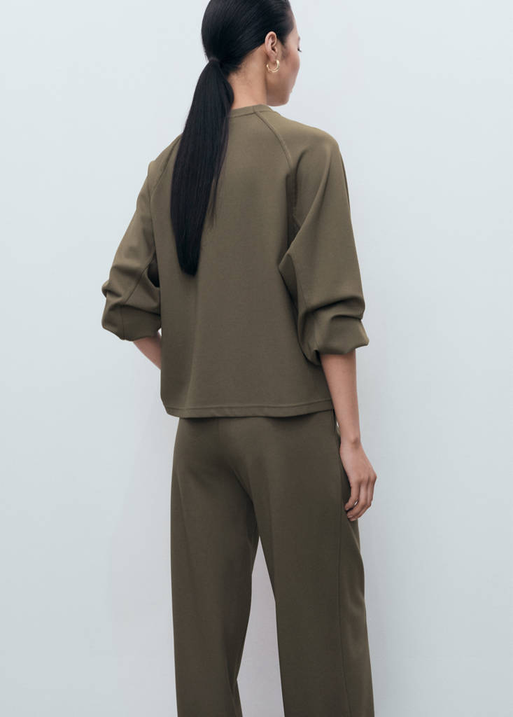 Sweatshirt Met Ronde Hals