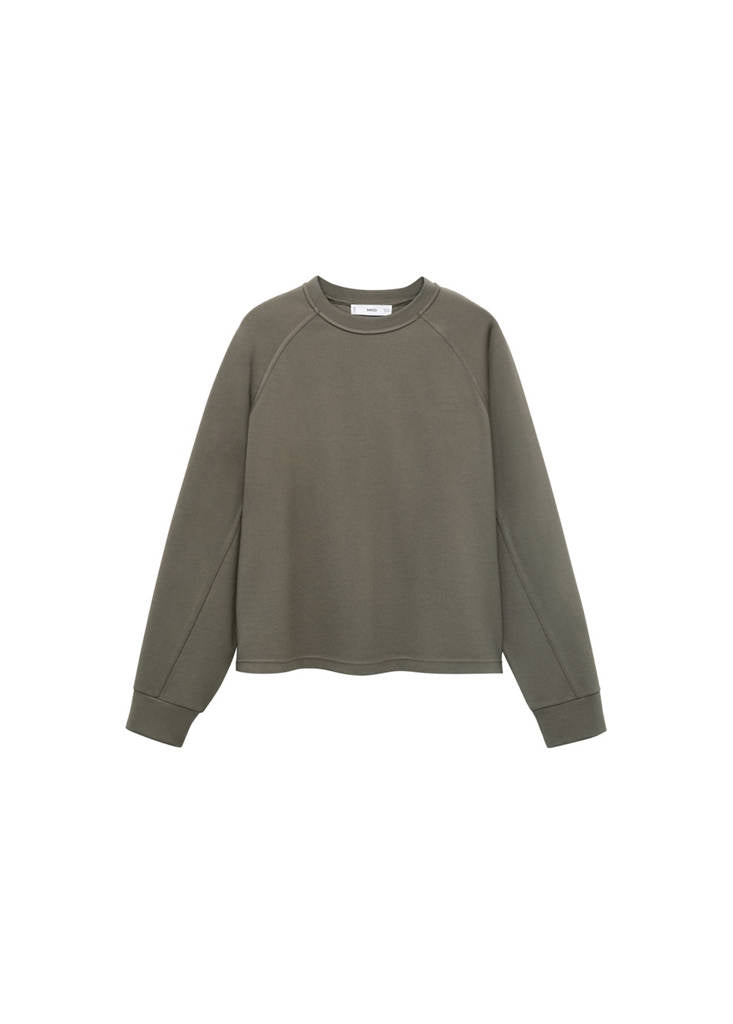 Sweatshirt Met Ronde Hals