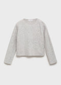 Pull Sophie Gris Clair Chiné - Fille