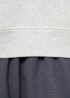 Robe Trip Gris Clair Chiné - Fille
