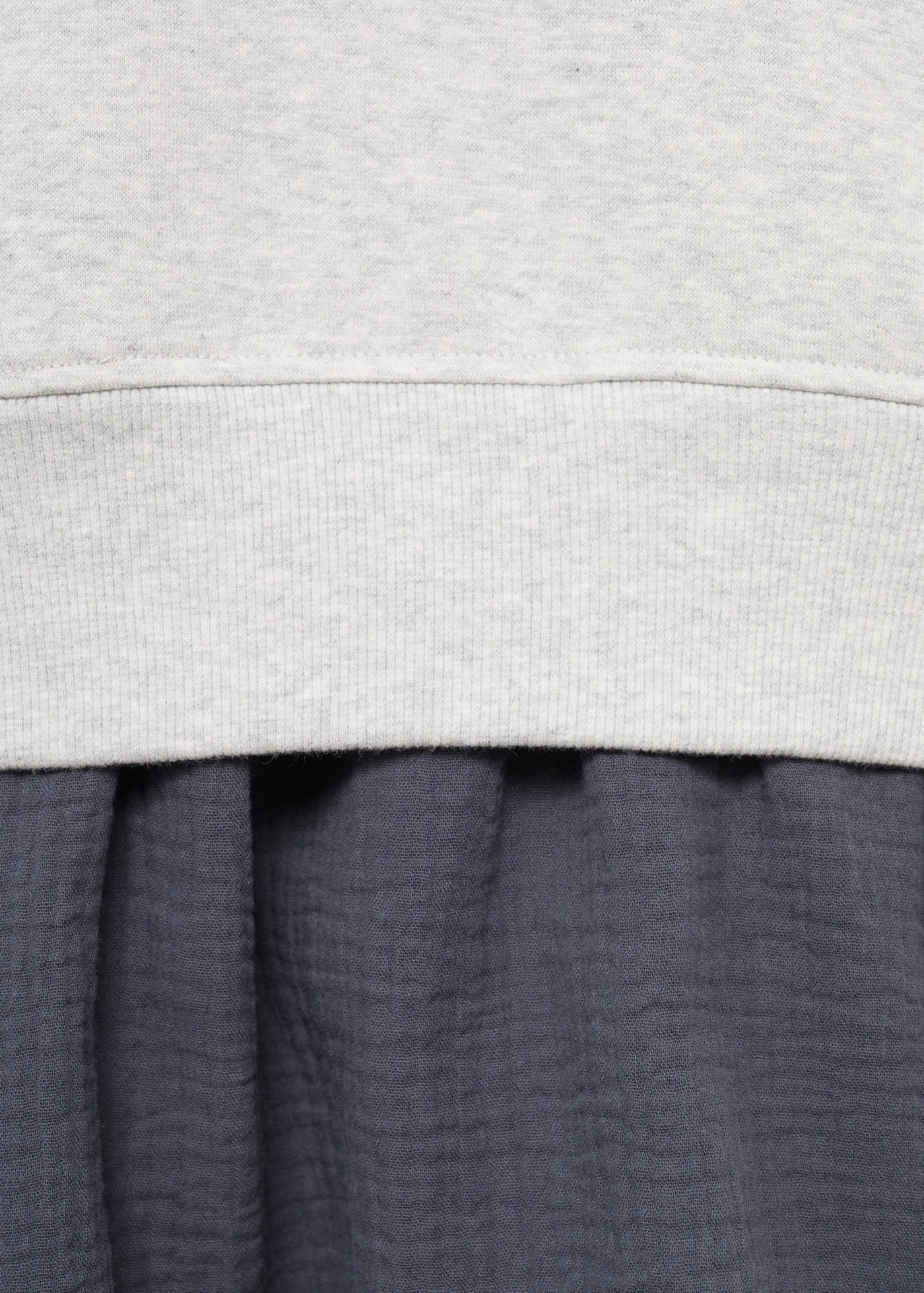 Robe Trip Gris Clair Chiné - Fille