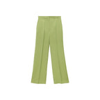 Pantalon De Costume Droit Lin Mélangé