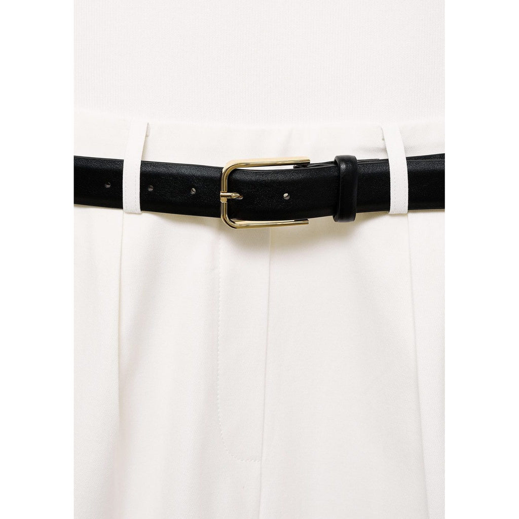 Combinaison À Ceinture Tissu Combiné