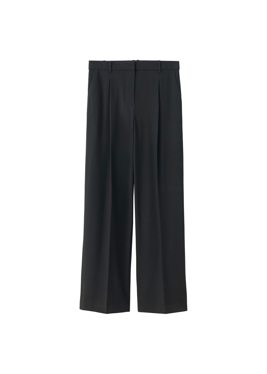 Pantalon Large À Pinces