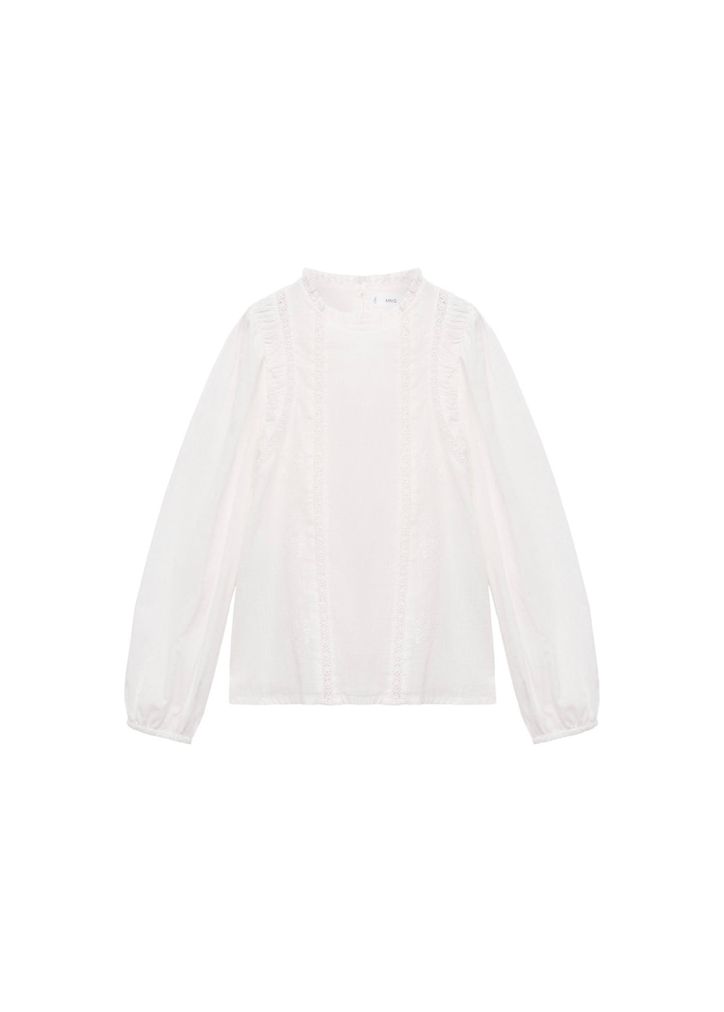 Blouse Tatiana Blanc - Fille