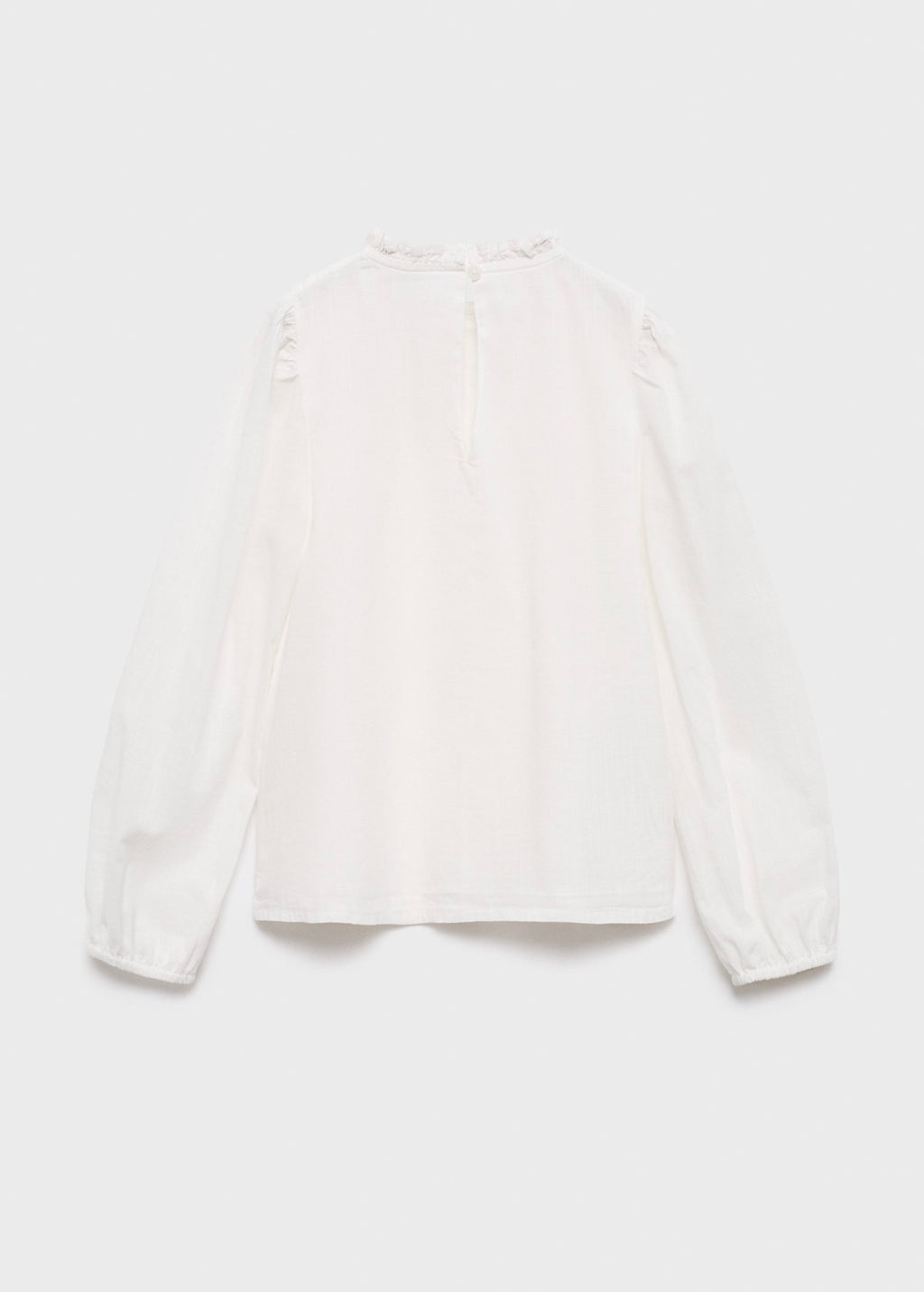 Blouse Tatiana Blanc - Fille