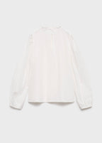 Blouse Tatiana Blanc - Fille