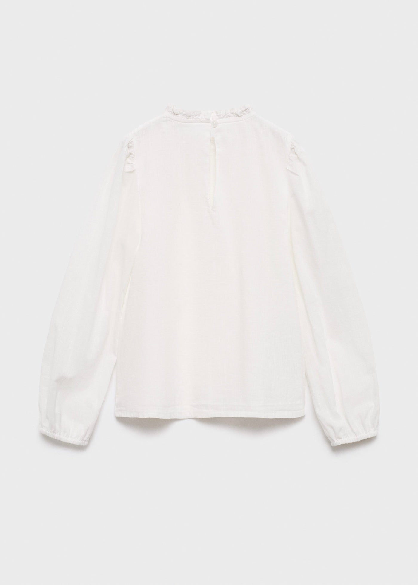 Blouse Tatiana Blanc - Fille