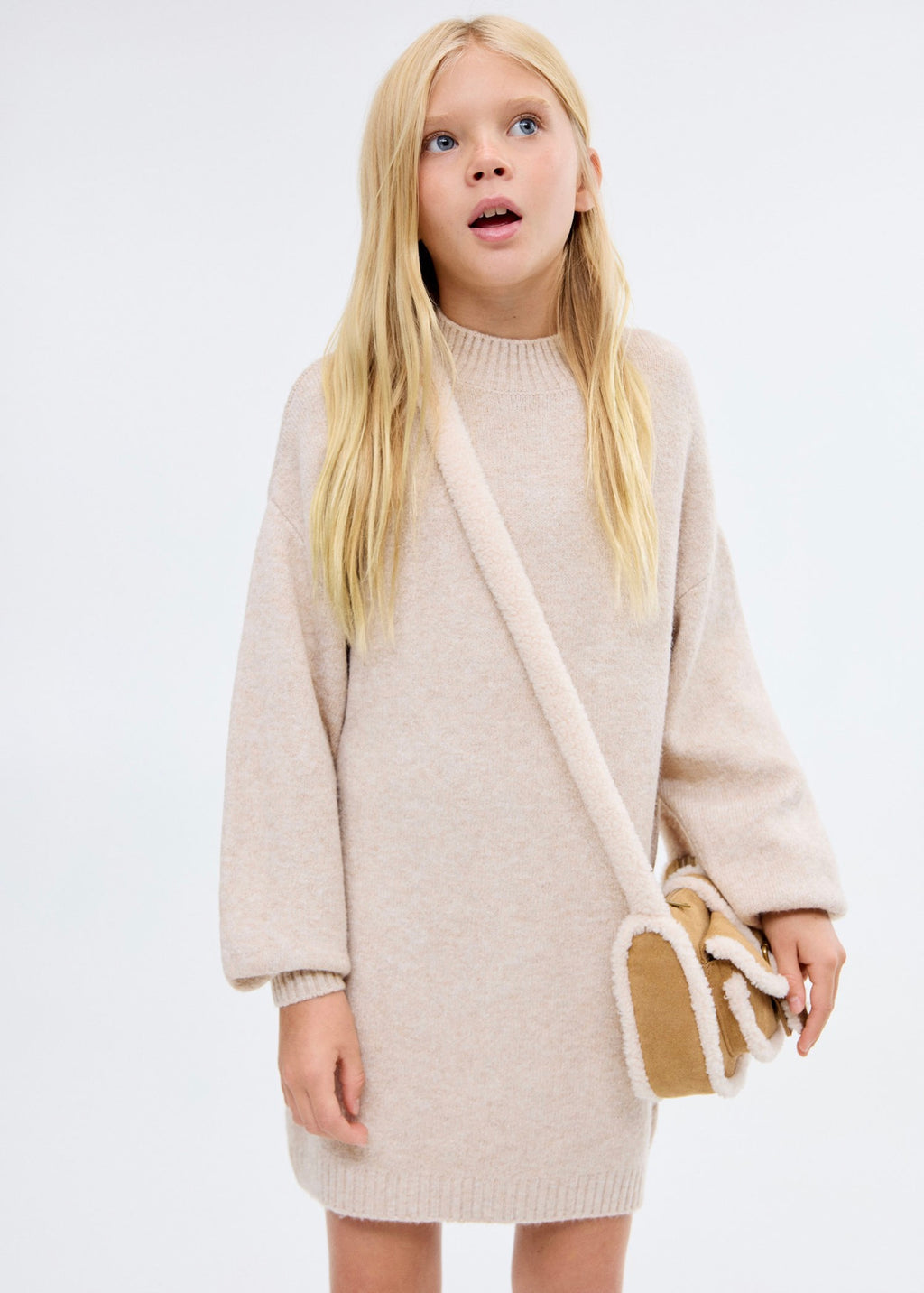 Eira Medium Brown Dress - Girl
