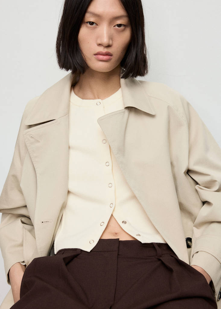 Ribstrikket Cardigan