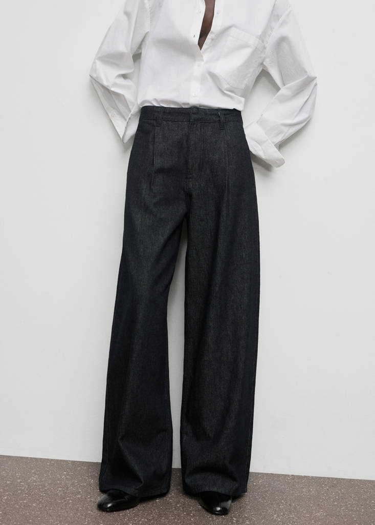 Vidé Denim Bukser Med Læg