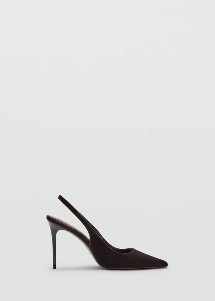 Scarpe Con Tacco In Velluto
