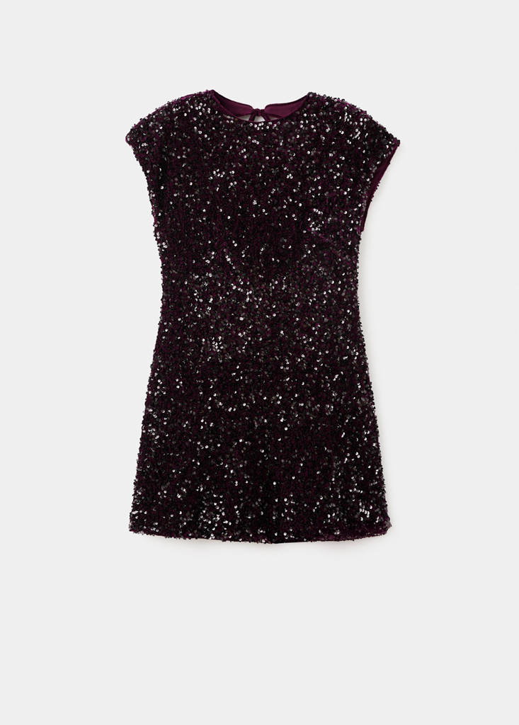 Robe Sequins Dos Nu