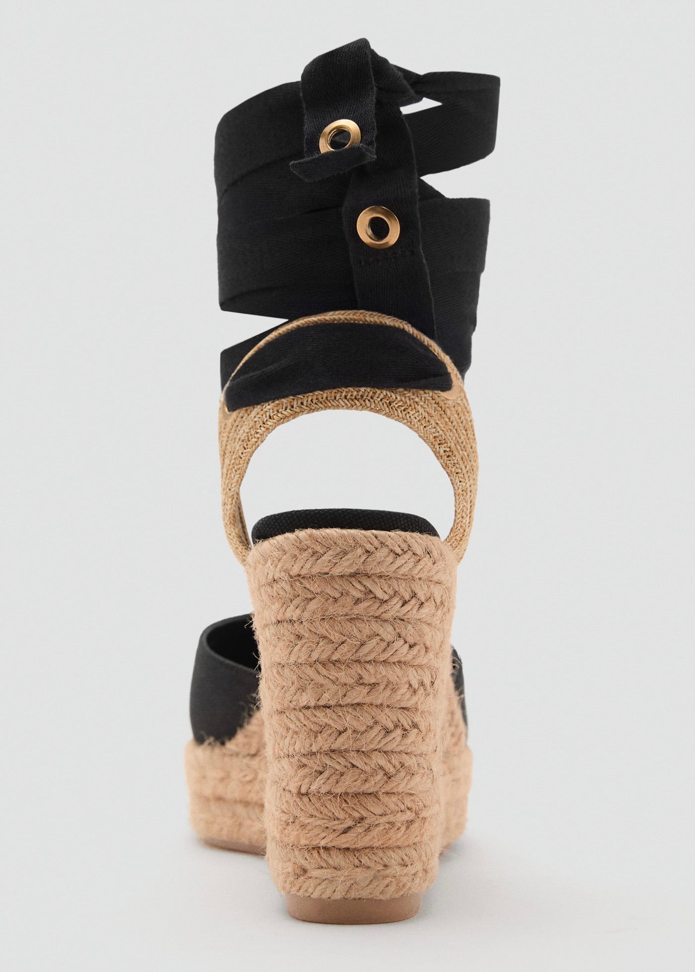 Chaussure À Talon Compensé Avec Bride Combinée