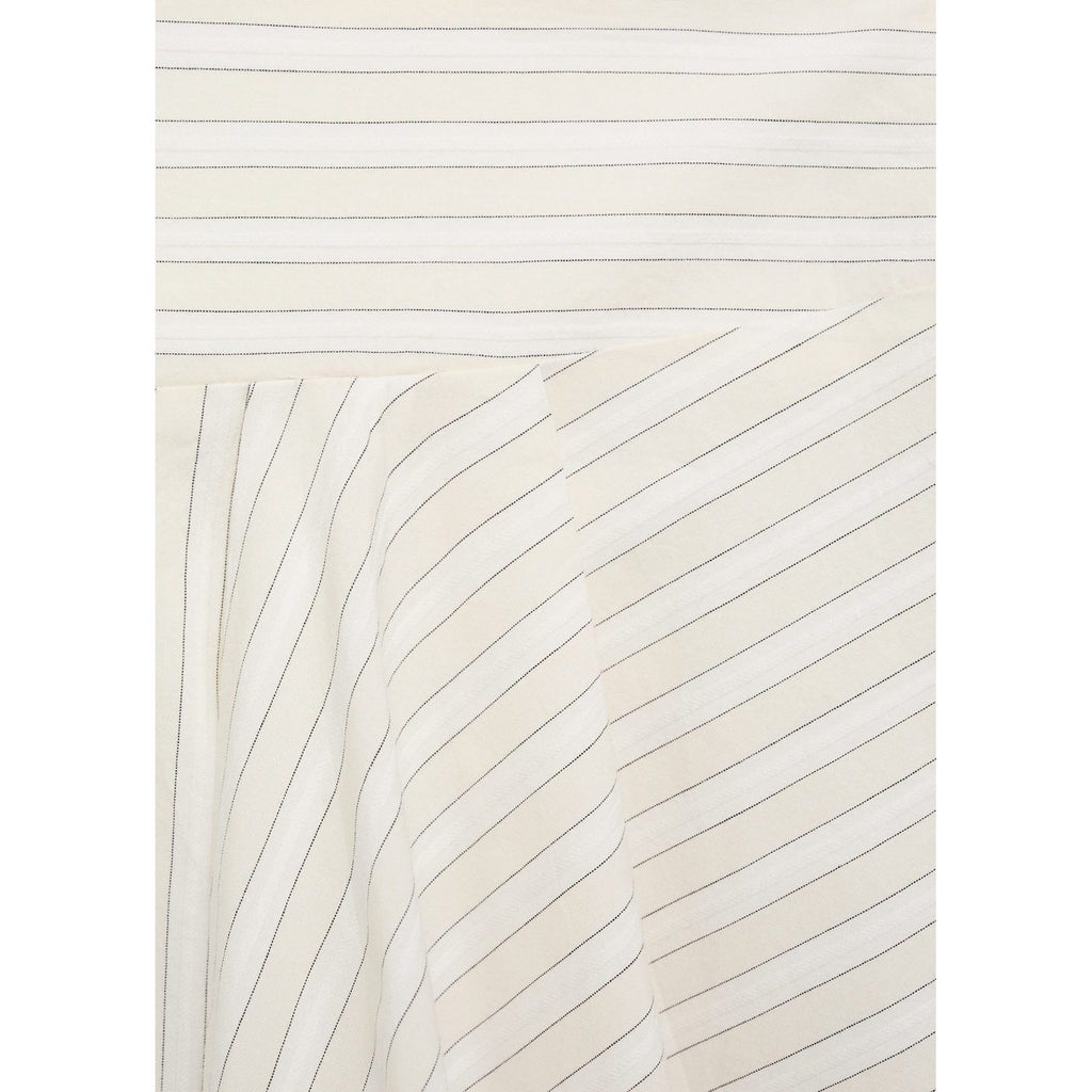 Jupe Asymétrique À Rayures