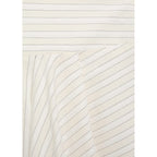 Jupe Asymétrique À Rayures