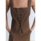Huga Coat - Brown