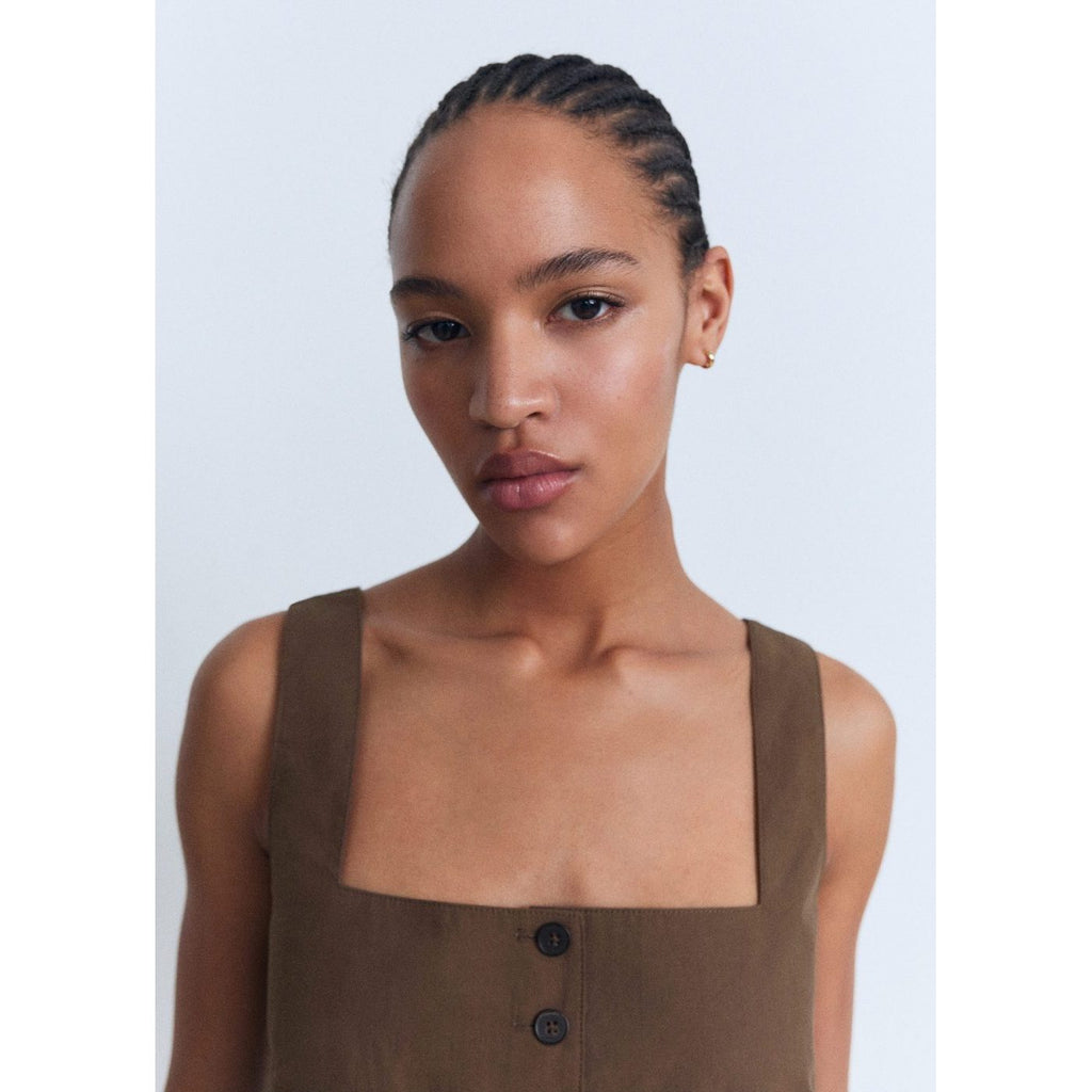 Huga Coat - Brown