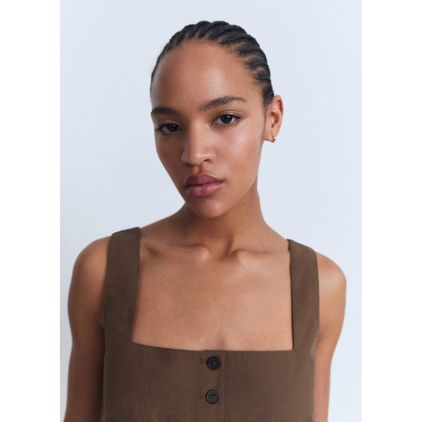 Huga Coat - Brown