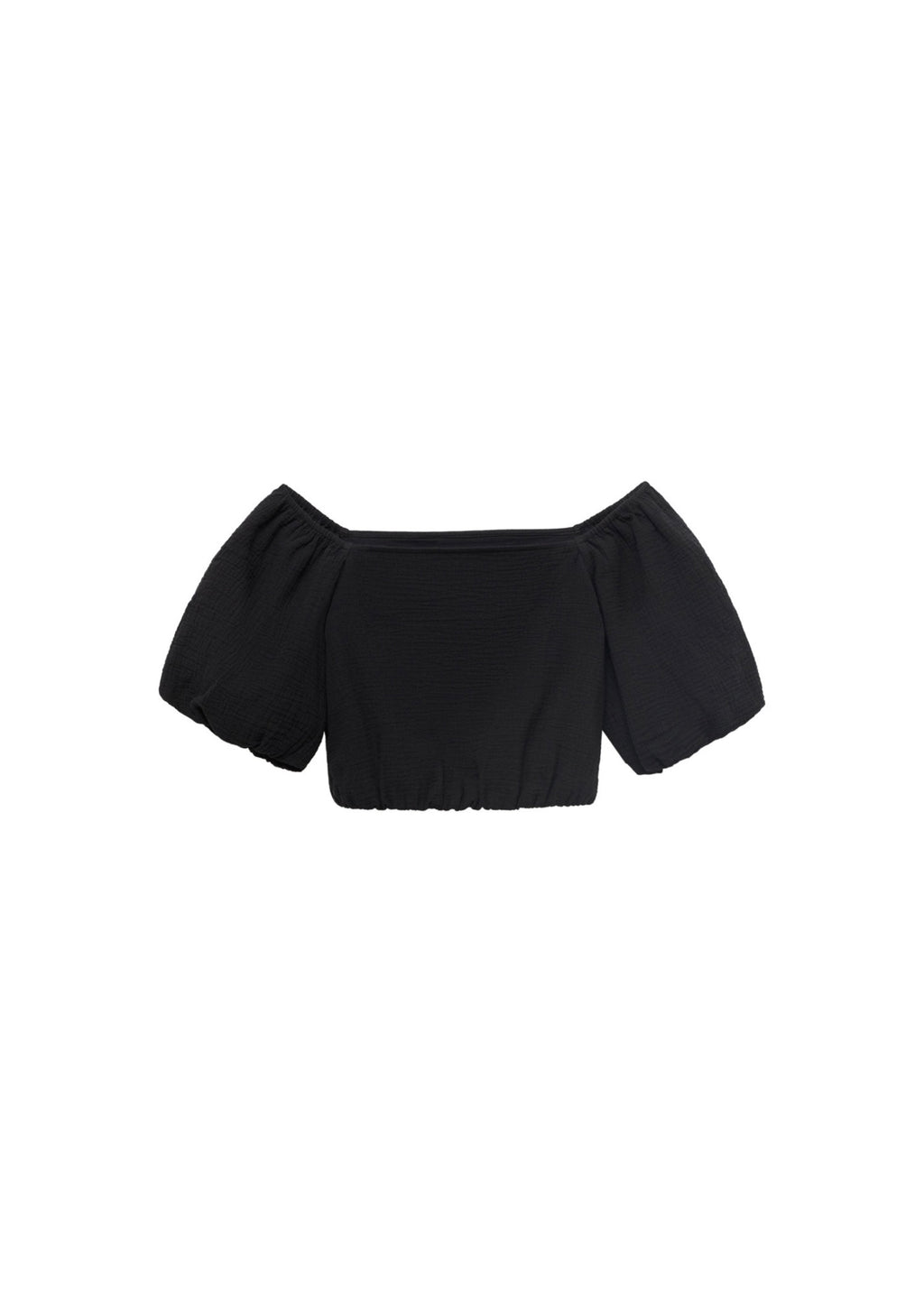 Blouse Coton Manches Bouffantes