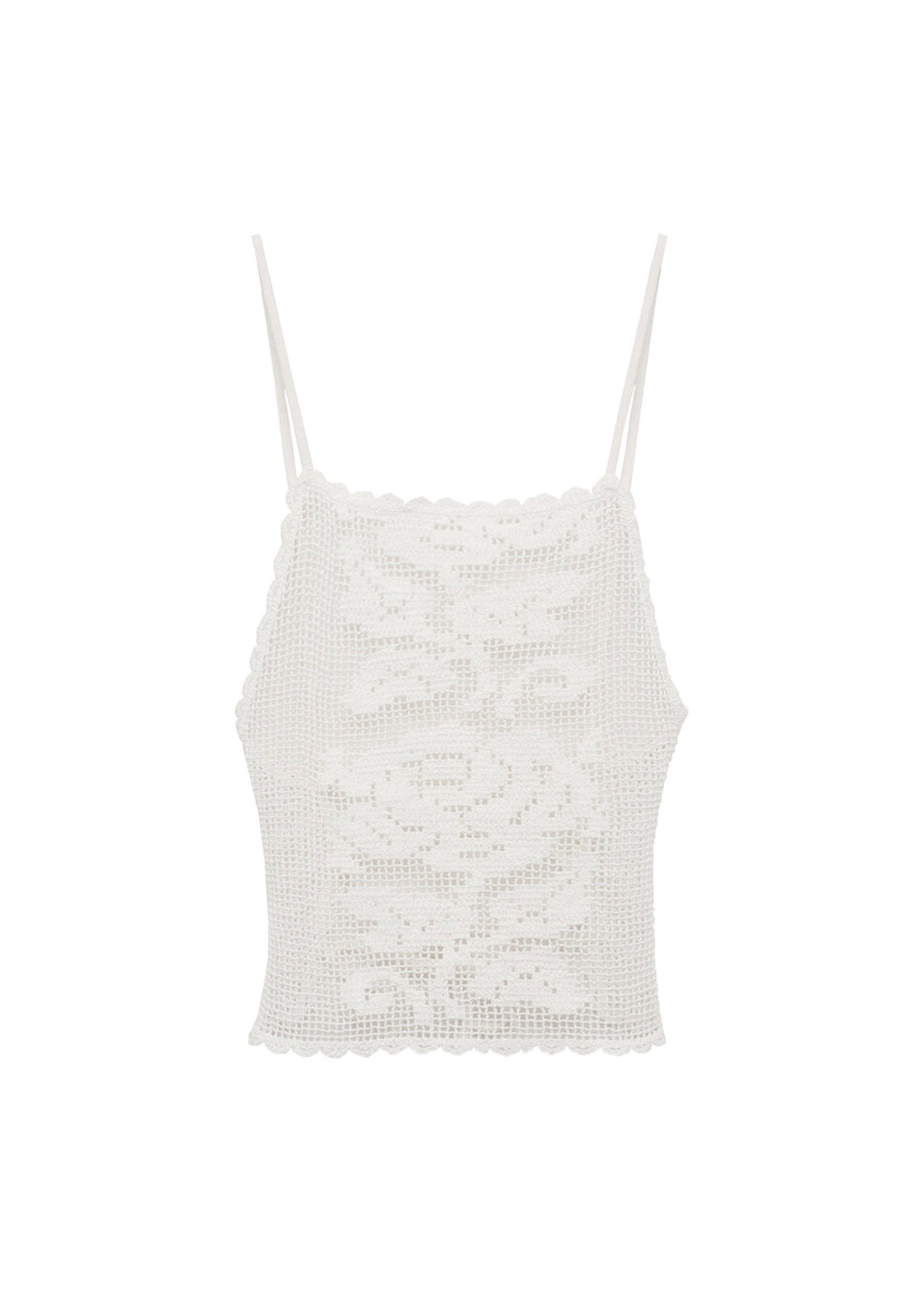 Top En Crochet Dos Nu