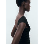 Backless Top - Black