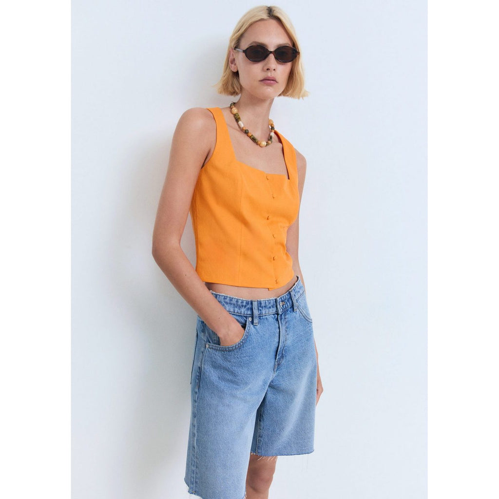 Top Coton Boutons