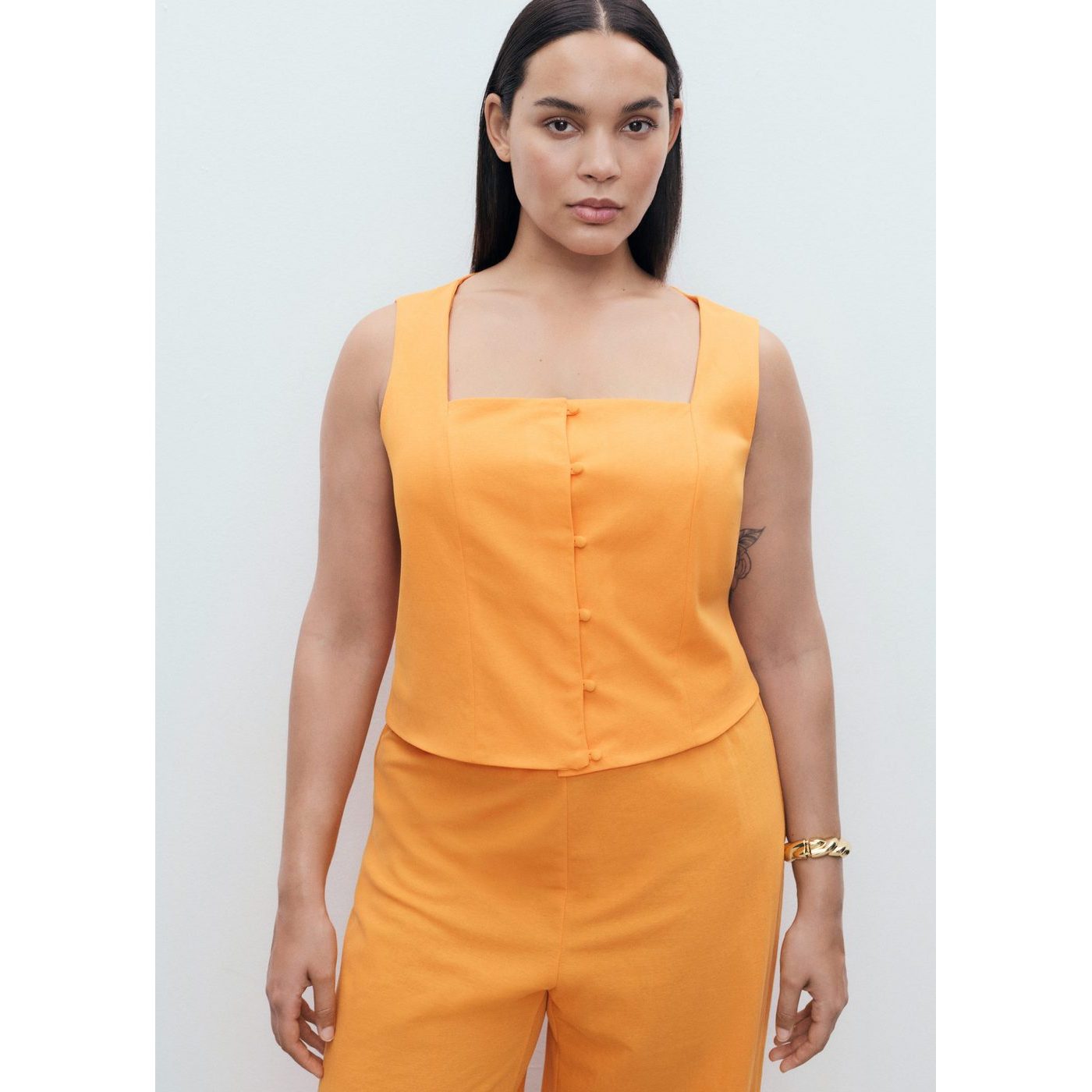 Top Coton Boutons