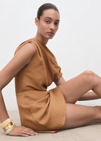 Robe Asymétrique Drapée