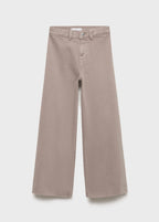 Jean Seamless Marron Moyen - Fille