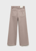 Jean Seamless Marron Moyen - Fille