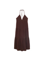 Robe Coton Décolleté En V