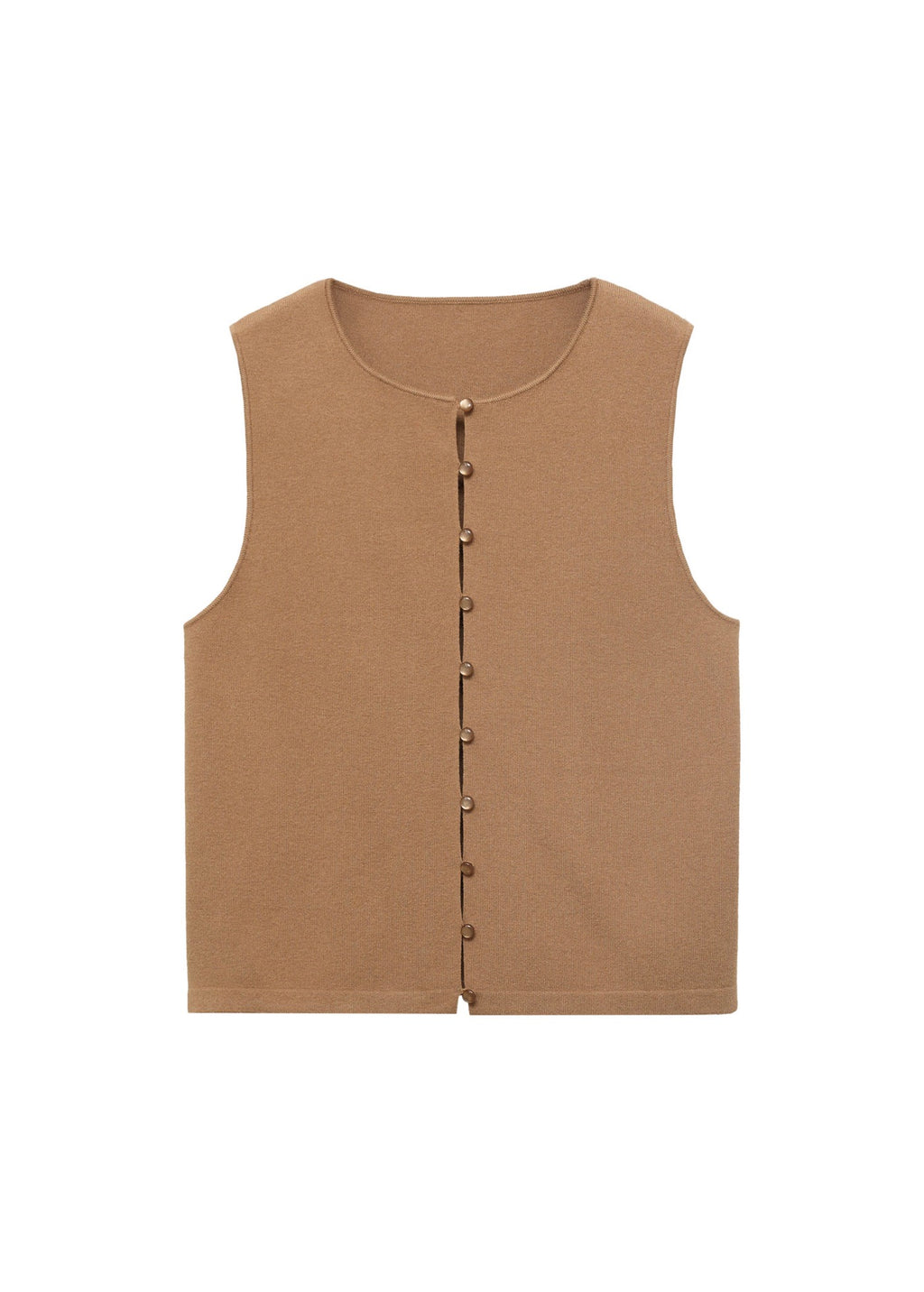 Gilet Maille Fine Boutons