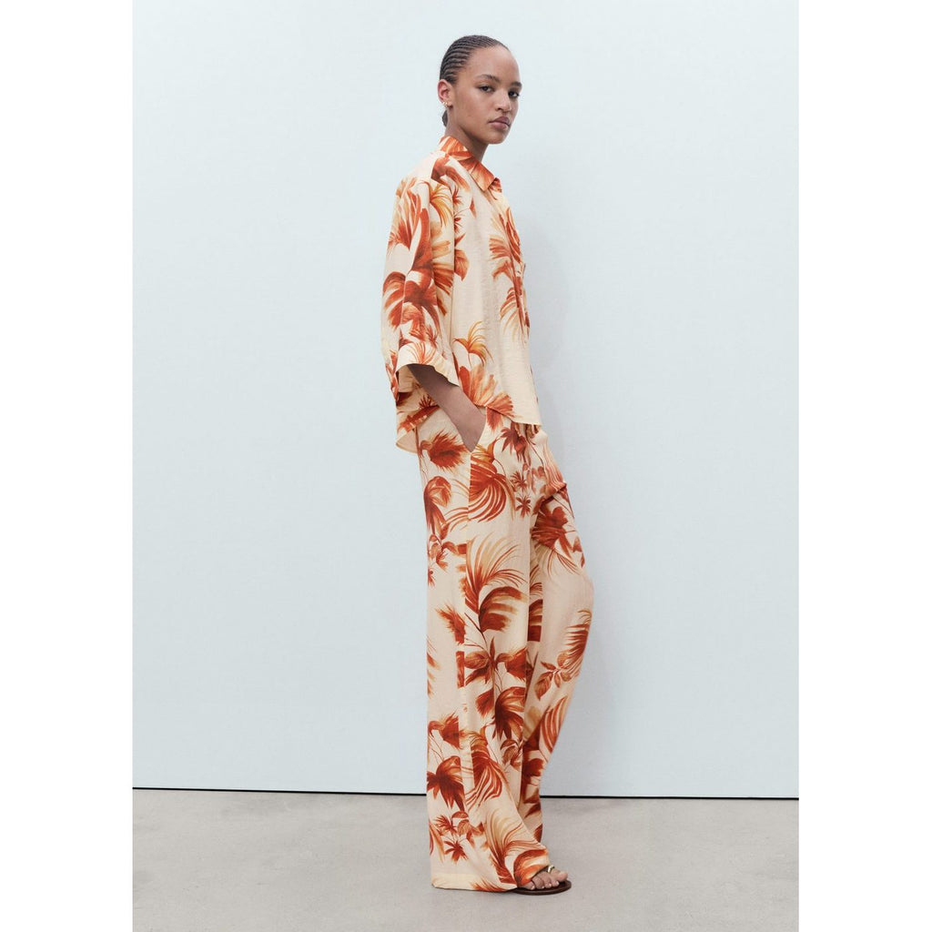 Trousers Palm - Off White
