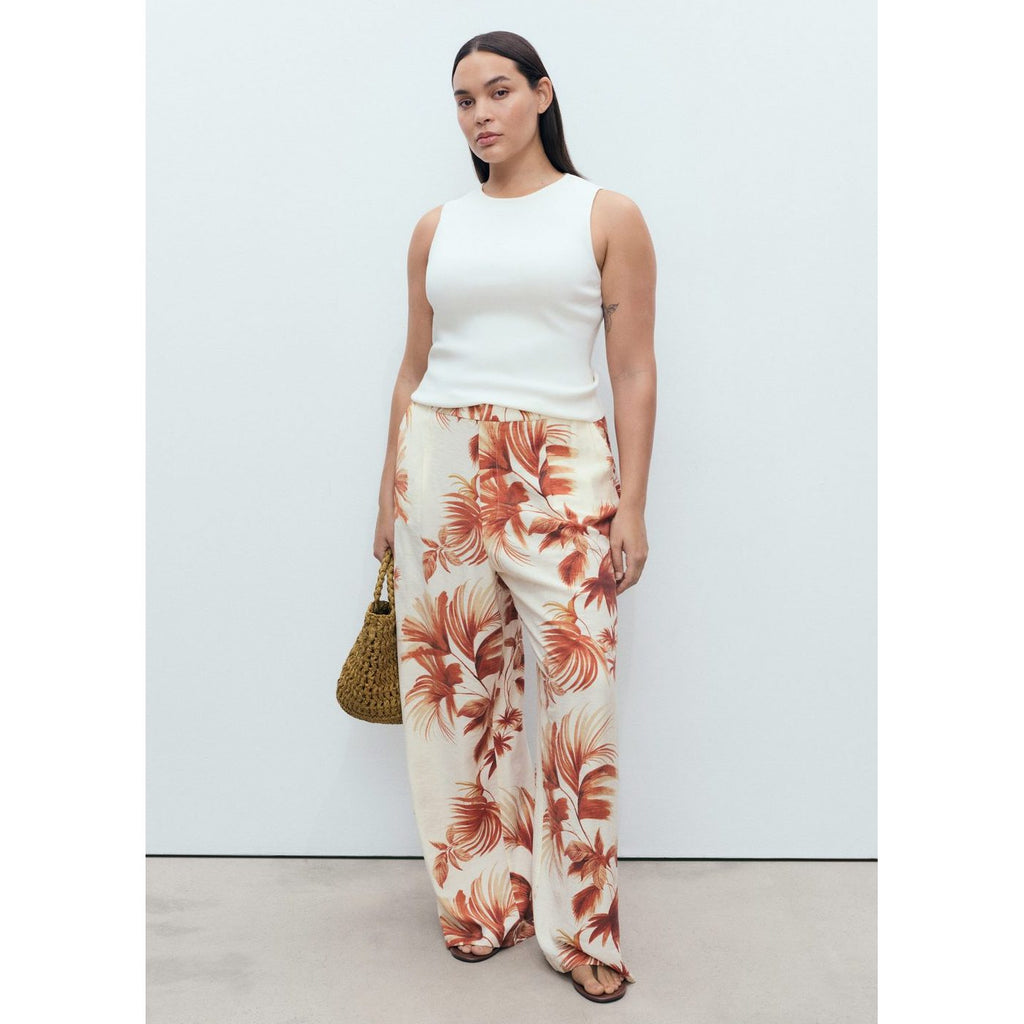 Trousers Palm - Off White